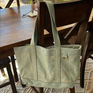 “LM” Baublebar monogram tote BRAND NEW